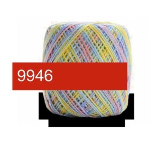5/$15 Circulo Rubi Brilhante Variegated Pastel 9946 40m 5g Mercerized Cotton